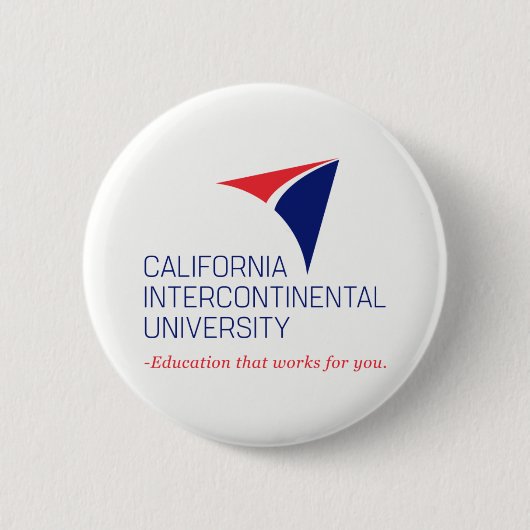 Badge Rond 5 Cm Grand bouton rond de CIU (Devant)