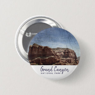 Badge Rond 5 Cm Grand Canyon National Park Arizona Vintage