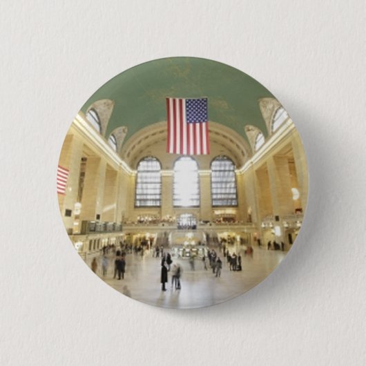 Badge Rond 5 Cm Grand Central Station (Devant)