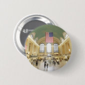 Badge Rond 5 Cm Grand Central Station (Devant & derrière)