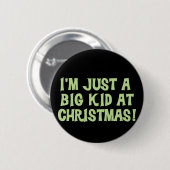 Badge Rond 5 Cm Grand enfant aux T-shirts et aux cadeaux de Noël (Devant & derrière)