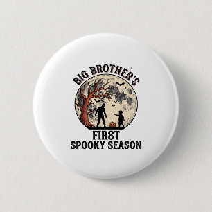Badge Rond 5 Cm Grand frère Halloween Première saison effrayante V