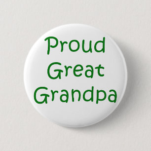 Badge Rond 5 Cm Grand grand-papa fier