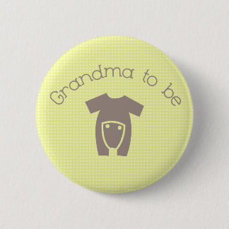 Badge Rond 5 Cm Grand-maman à être bouton (de neutre)