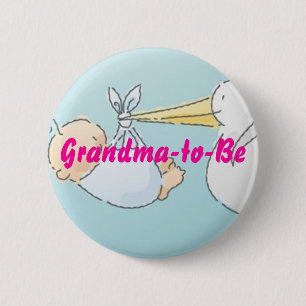 Badge Rond 5 Cm Grand-maman-à-Soyez