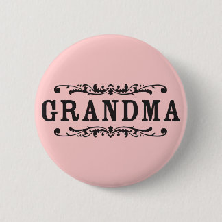 Badge Rond 5 Cm Grand-maman décorative