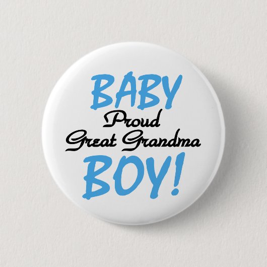 Badge Rond 5 Cm Grand-maman fière de bébé grande (Devant)