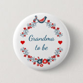 Badge Rond 5 Cm Grand-mère (Devant)