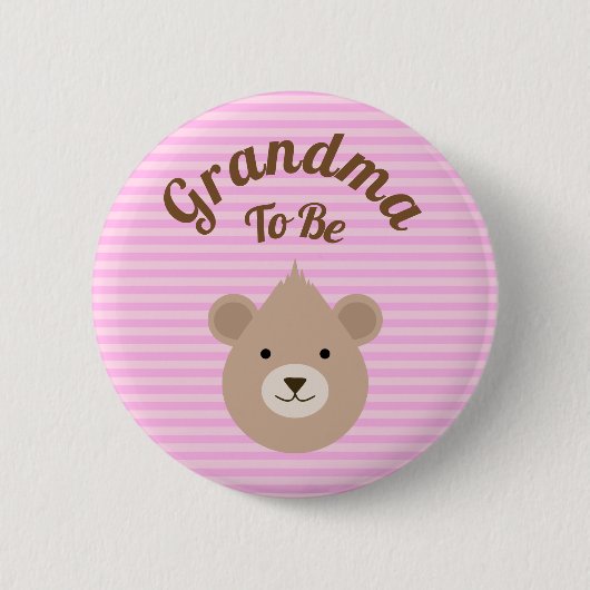 Badge Rond 5 Cm Grand-mère (Devant)