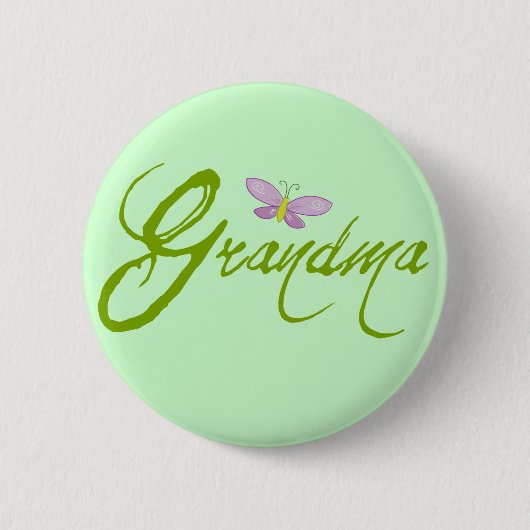 Badge Rond 5 Cm Grand-mère (Devant)