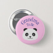 Badge Rond 5 Cm Grand-mère (Devant & derrière)