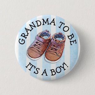 Badge Rond 5 Cm Grand-mère à être Baby shower Bouton