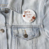 Badge Rond 5 Cm Grand-mère de l'automne rustique à être Bouton (En situation)