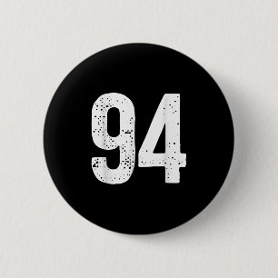 Badge Rond 5 Cm Grand nombre Grand nombre de cadeaux Numéro 94