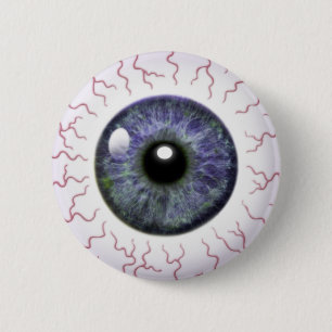 Badge Rond 5 Cm Grand oeil
