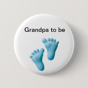 Badge Rond 5 Cm Grand-papa à être