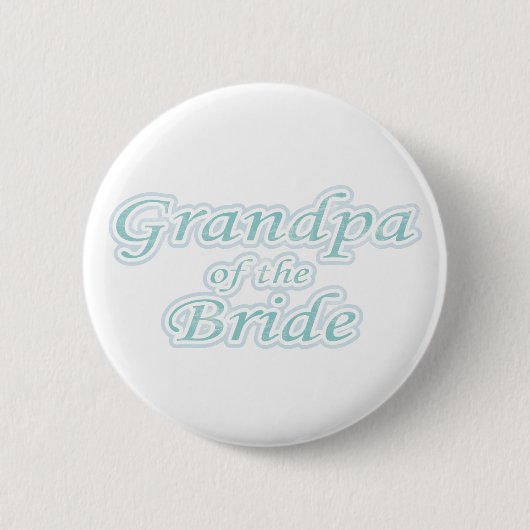 Badge Rond 5 Cm Grand-papa de fantaisie de jeune mariée (Devant)