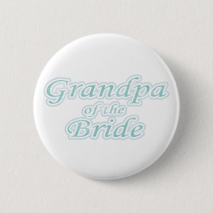Badge Rond 5 Cm Grand-papa de fantaisie de jeune mariée