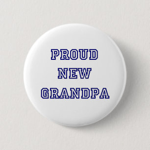 Badge Rond 5 Cm Grand-papa fier des textes d'université nouveau