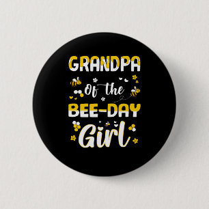 Badge Rond 5 Cm grand-père Bee