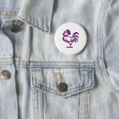 Badge Rond 5 Cm Grand pourpre (En situation)