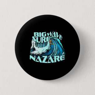 Badge Rond 5 Cm Grand surfeur de vagues 100 pieds de vague surf Na