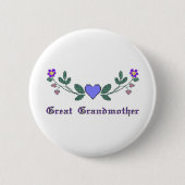 Badge Rond 5 Cm Grande grand-mère CS Print (Devant)