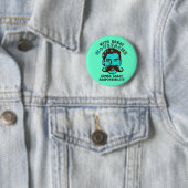Badge Rond 5 Cm Grande moustache (En situation)