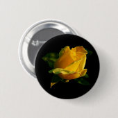 Badge Rond 5 Cm Grande rose jaune (Devant & derrière)