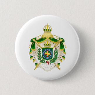 Badge Rond 5 Cm Grandes Armes de l'Empire du Brésil