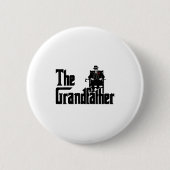 Badge Rond 5 Cm Grandfather Funny Quote Design For Grandpas  (Devant)