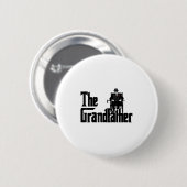 Badge Rond 5 Cm Grandfather Funny Quote Design For Grandpas  (Devant & derrière)