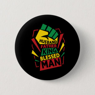 Badge Rond 5 Cm Grandfather Gift Husband Father And King