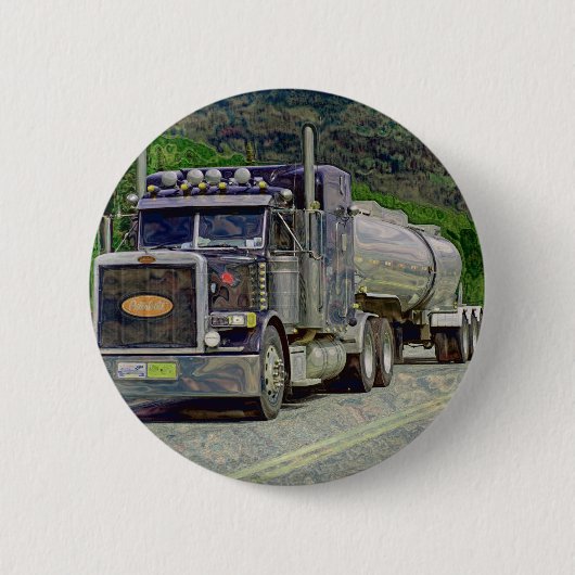 Badge Rond 5 Cm GRANDS CAMIONS et CAMIONS d'INSTALLATION pour des (Devant)