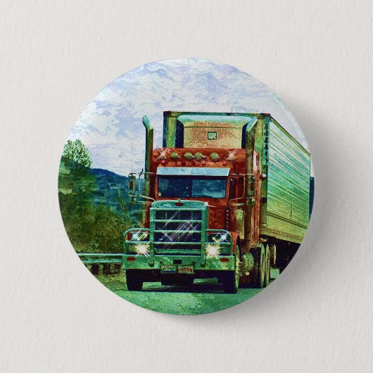 Badge Rond 5 Cm GRANDS CAMIONS et CAMIONS d'INSTALLATION pour des  (Devant)