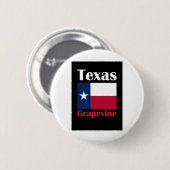 Badge Rond 5 Cm Grapevine TX (Devant & derrière)