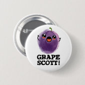 Badge Rond 5 Cm Graphe Scott Funny Fruit Graphe Pun (Devant & derrière)