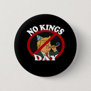 Badge Rond 5 Cm Graphique Classique Vintage du Jour Sans Rois