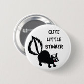 Badge Rond 5 Cm Graphique d'art d'impression d'une jupe minuscule (Devant & derrière)