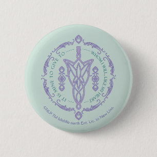 Badge Rond 5 Cm Graphique de citation ARWEN™ Evenstar