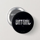 Badge Rond 5 Cm Graphique de nom haute technologie Batgirl (Devant & derrière)