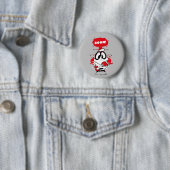 Badge Rond 5 Cm Graphique Dexter Detonation (En situation)
