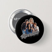 Badge Rond 5 Cm Graphique du groupe Retro Riverdale (Devant & derrière)