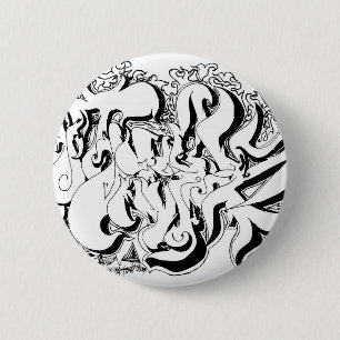 Badge Rond 5 Cm Graphique en pourcentage
