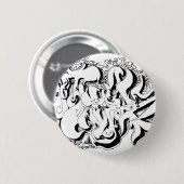 Badge Rond 5 Cm Graphique en pourcentage (Devant & derrière)