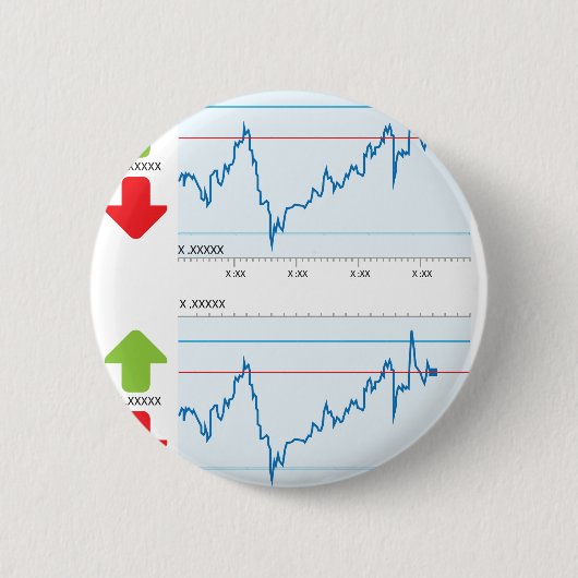 Badge Rond 5 Cm Graphique marchand (Devant)