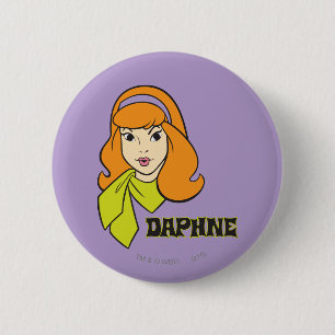 Badge Rond 5 Cm Graphique Nom du daphne