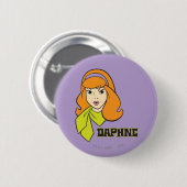 Badge Rond 5 Cm Graphique Nom du daphne (Devant & derrière)