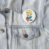Badge Rond 5 Cm Graphique Nom Fred (En situation)
