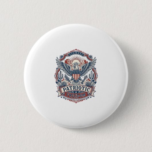 Badge Rond 5 Cm Graphique vectoriel de fierté du désert du Sud-Oue (Devant)